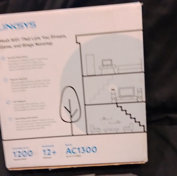 Linksys Dual-Band AC1300 Mesh WiFi 5 Router - Picture 6 of 8